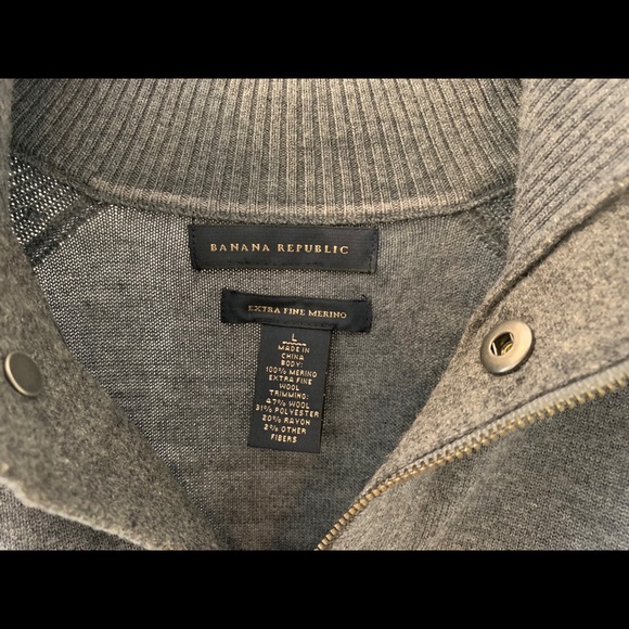 Men’s BR extra fine merino 1/2 zip - Picture 5 of 5